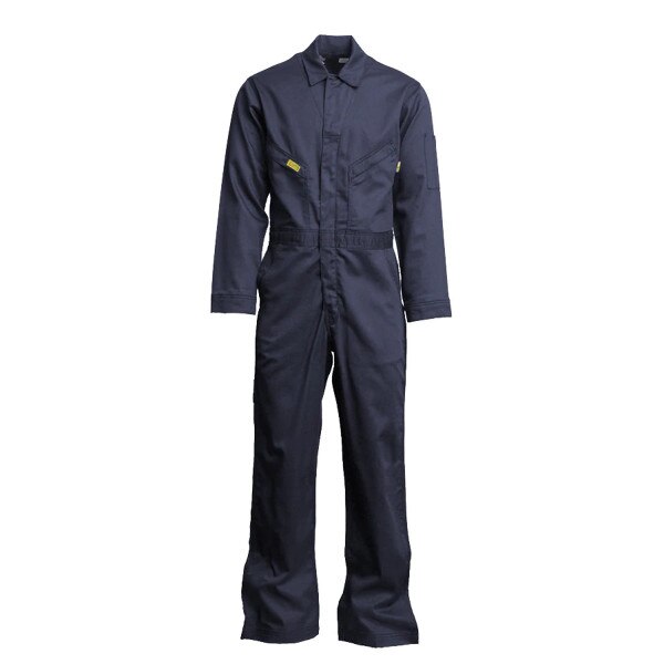 LAPCO 7 oz Deluxe FR Coveralls in Navy